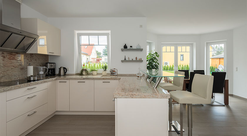 Roth-Massivhaus Friesenhaus Küche