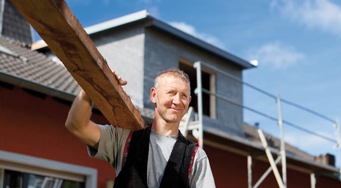 Symbolbild Handwerker Symbolbild Handwerker