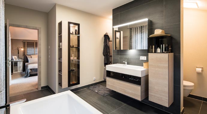 Badezimmer Musterhaus Fellbach MEDLEY 3.0 von FingerHaus