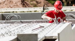 Fertigkeller von glatthaar