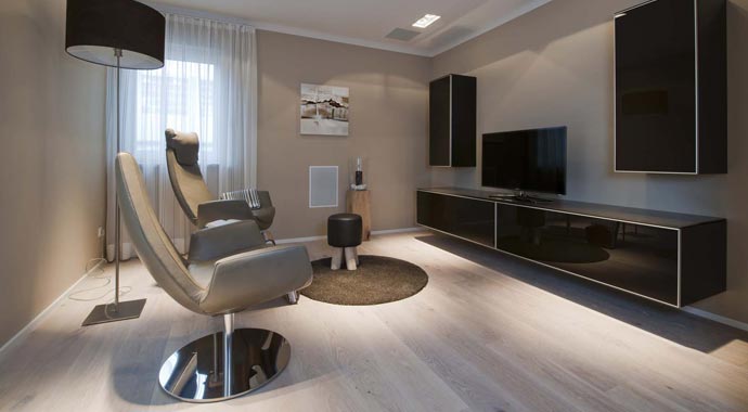 Haas Fertigbau Haas MH Fellbach 163 Wohnbereich