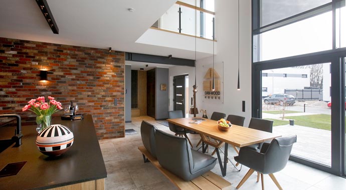 Essbereich Musterhaus Wolfsburg von Danwood Vision