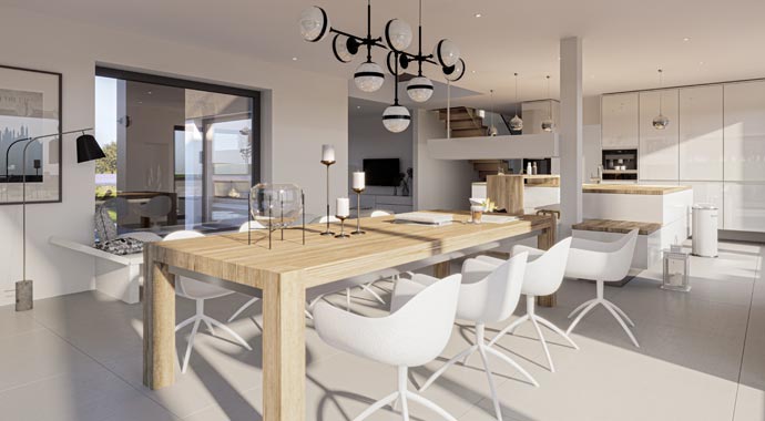 Essbereich CONCEPT-M Erlangen von Bien-Zenker