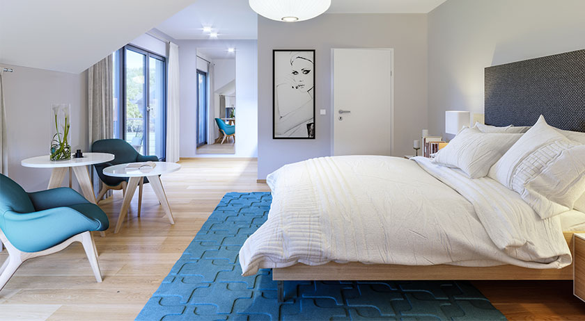 Schwabenhaus Selection-E-175 Wohnbeispiel Schlafzimmer