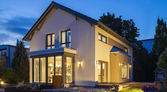 Außenansicht MEDLEY 3.0 - Musterhaus Mannheim von FingerHaus