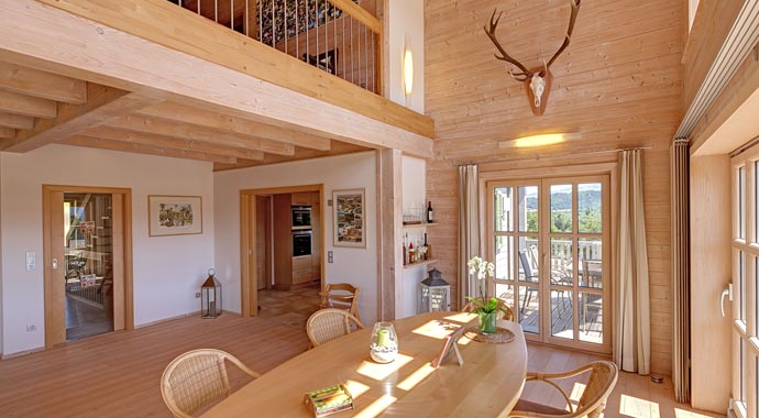 Sonnleitner Haus Attergau Essbereich