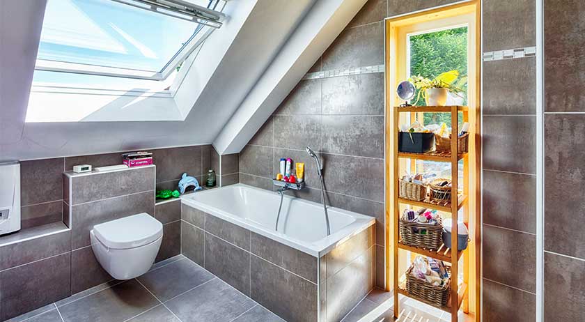 LéonWood Scandic Badezimmer