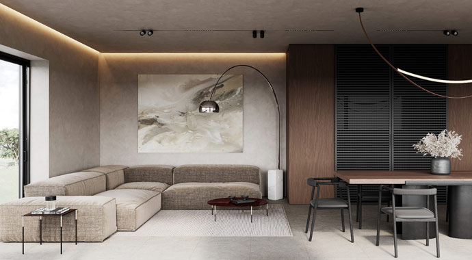 Wohnbereich Concept 2 von KAMPA