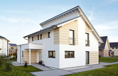 Rensch-Haus Musterhaus Avenio Außenansicht