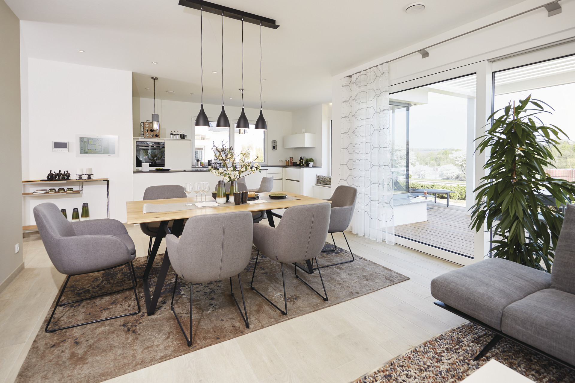 Ausstellungshaus Wenden - generation 5.5 Offener Wohnbereich 