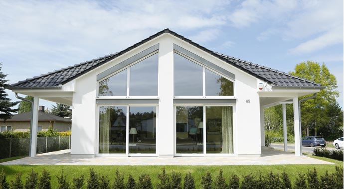 Heinz von Heiden Musterhaus Oranienburg Außenansicht