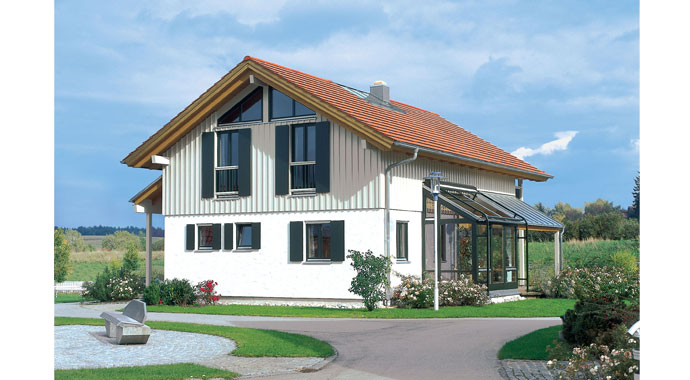 Haas Fertigbau Haas MH Falkenberg 160 Außenansicht