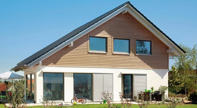 SchwörerHaus Musterhaus Plan E 15-138.1 Außenansicht
