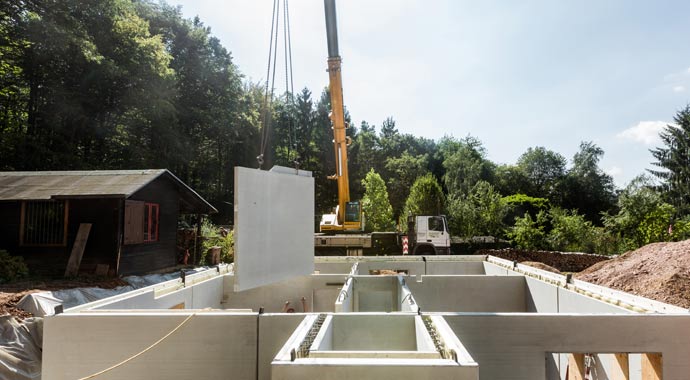 Fertigkeller-Montage von Glatthaar Keller Fertigkeller-Montage von Glatthaar Keller