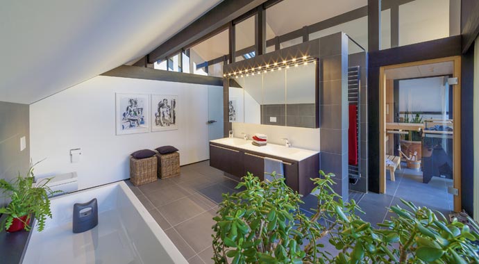 Huf Haus Musterhaus Art 5 Badezimmer