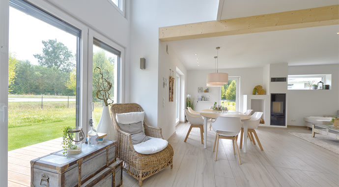 Danhaus Musterhaus Kronshagen Wohnbereich