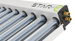 Solarthermie-Röhrenkollektor Star von Paradigma