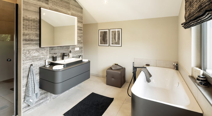Badezimmer Artis 350 – Musterhaus Würzburg von FingerHaus