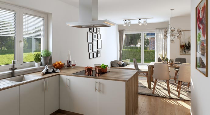 Küche Noblesse 142 edition von Favorit Massivhaus