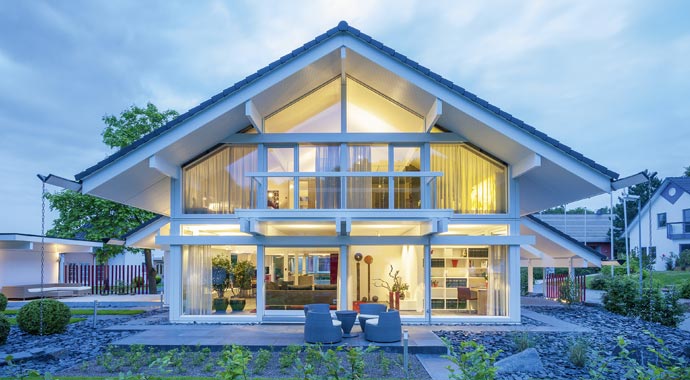 Huf Haus Musterhaus Art 4 Außenansicht