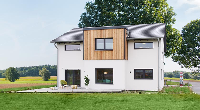 Musterhaus Günzburg Außenansicht