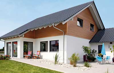 SchwörerHaus Musterhaus Modernes Wohnkonzept - Plan 412.30 Außenansicht