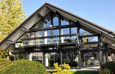 HUF Haus Musterhaus ART 5 Außenansicht