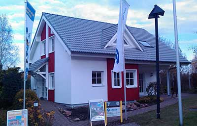 Allkauf Haus Musterhaus Chemnitz Außenansicht