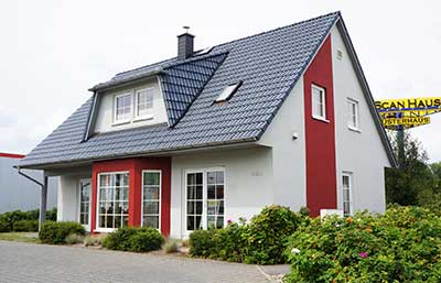 ScanHaus Musterhaus Schwerin Außenansicht
