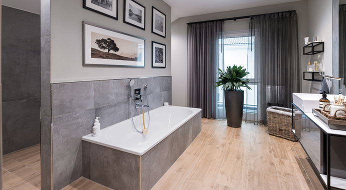 Badezimmer Medley 3.0 - Musterhaus München von FingerHaus