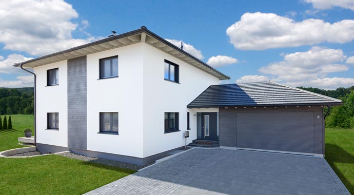 Außenansicht Haus Bongart von Bau-Fritz