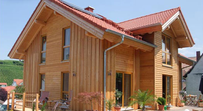 Baubiologie Michael Mark Haus Breisgau Außenansicht