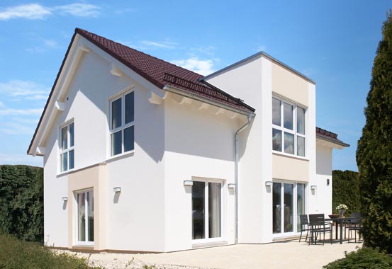 Außenansicht Musterhaus Villingen-Schwenningen von Schwabenhaus