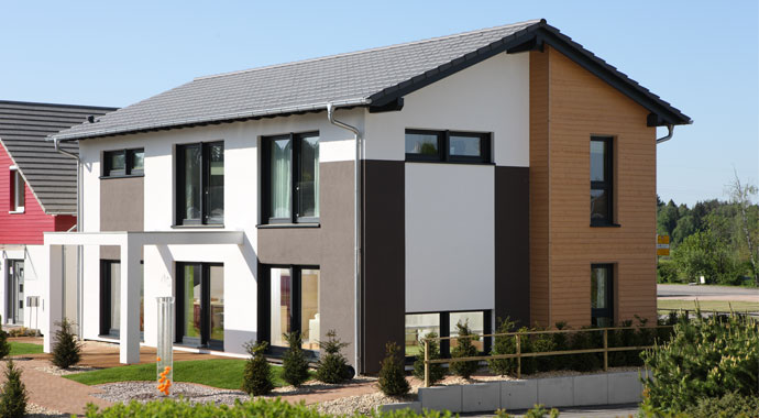 Okal Haus Musterhaus Villingen-Schwenningen Außenansicht