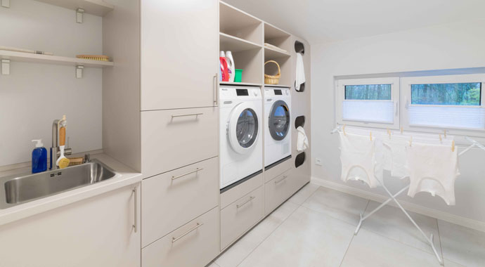 Wirtschaftsraum SENTO 503 - Musterhaus Bad Vilbel von FingerHaus