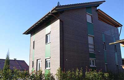 ZimmerMeisterHaus Musterhaus Fabry Außenansicht