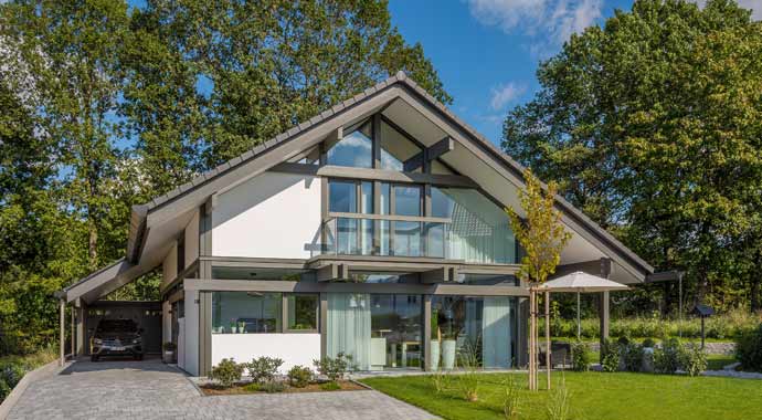 Außenansicht ART 3 von HUF Haus