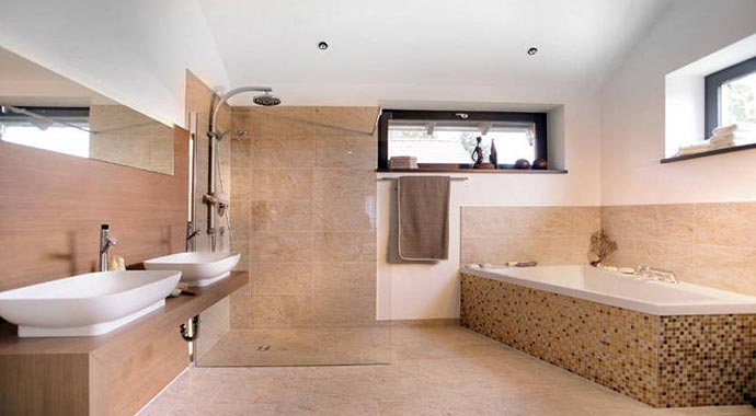 SchwörerHaus Musterhaus Plan E 15-206.1 Badezimmer