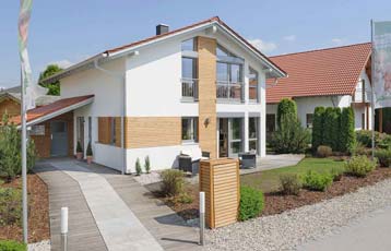 Albert-Haus Musterhaus Poing Außenansicht