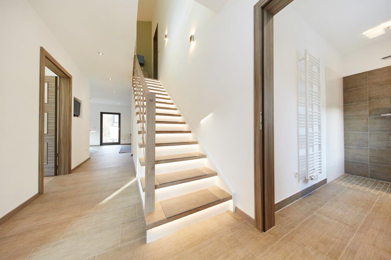 Musterhaus Madeleine Treppe