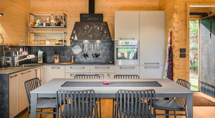 Küche Lago Iseo von Rubner Haus