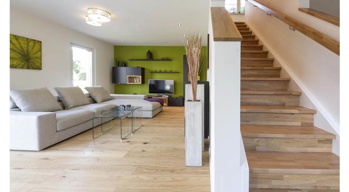 Haas Fertigbau Haas MH Bad Vilbel J 142 Wohnbereich