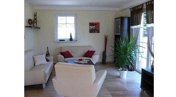 Town & Country Haus Musterhaus Lichthaus 121 Wohnbereich