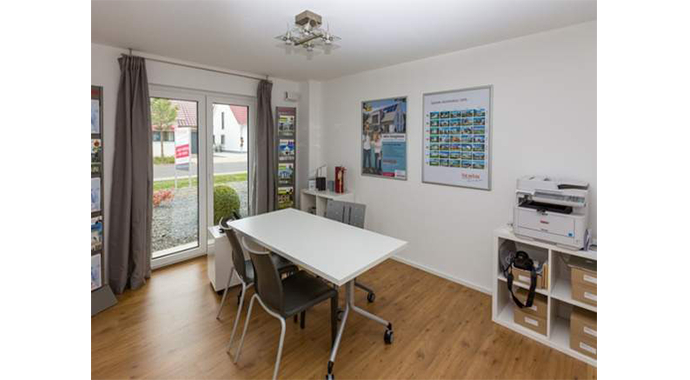 Heinz von Heiden Musterhaus Sennfeld Arbeitszimmer