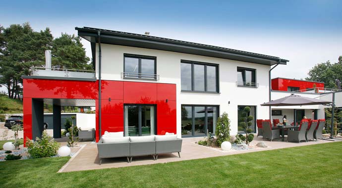 Holz-Fertighaus von Danwood Holz-Fertighaus von Danwood