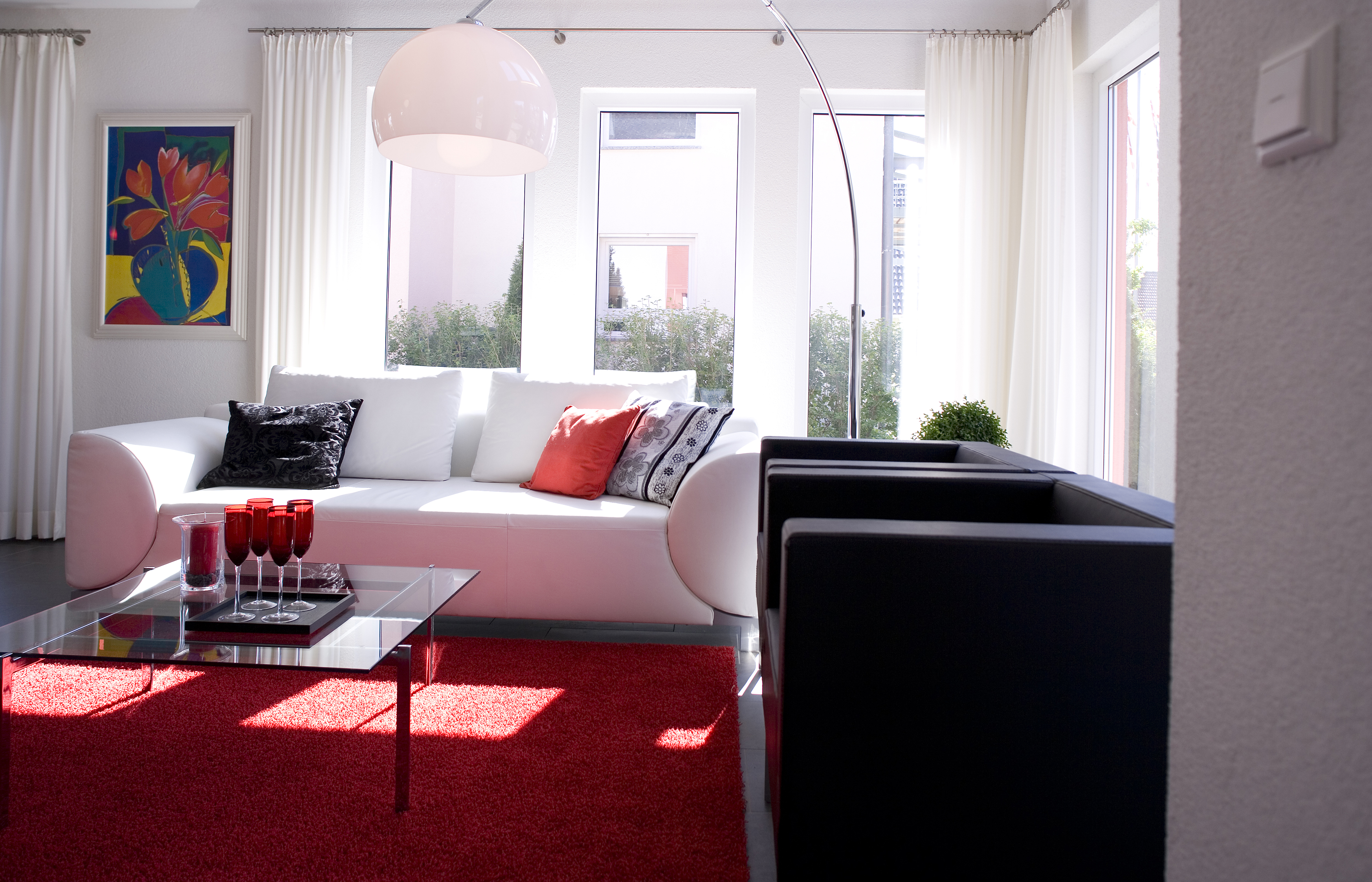 Bodenseehaus Musterhaus Villingen-Schwennigen Wohnbereich