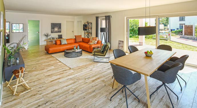 Wohnbereich Musterhaus Elmshorn von Heinz von Heiden
