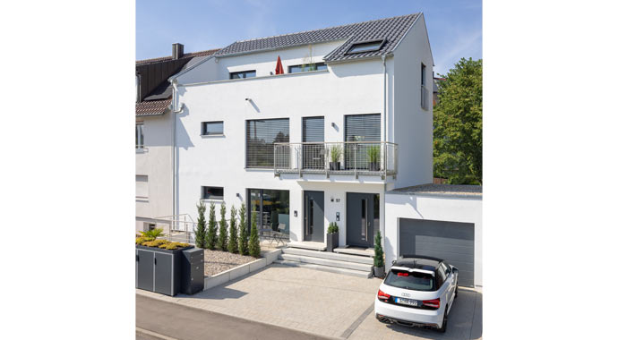 Aus alt mach neu Außenansicht Haus Renz von SchwörerHaus