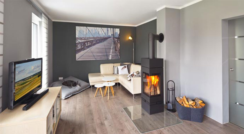 Heinz von Heiden Einfamilienhaus M 52 Wohnbereich