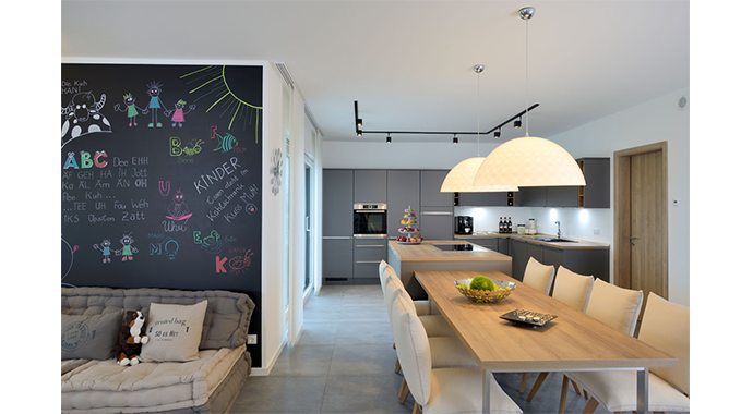 Kampa Musterhaus Günzburg Küche und Esszimmer